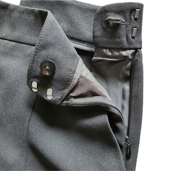 Hobbs London Lula trousers cropped black wide leg size 4 NWT - Picture 4 of 9